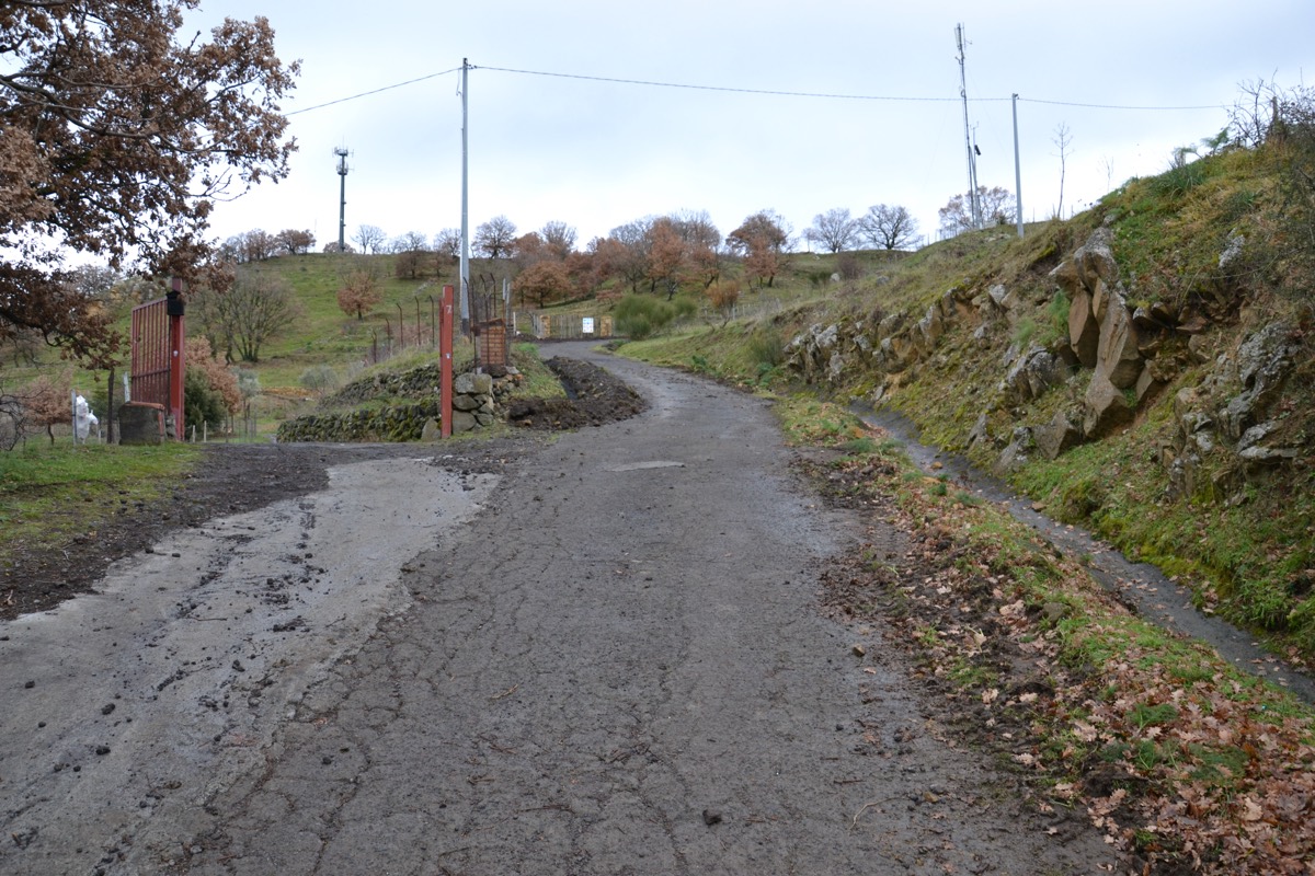 Manutenzione strada parco “Pizzo Filicia” — Stato di fatto