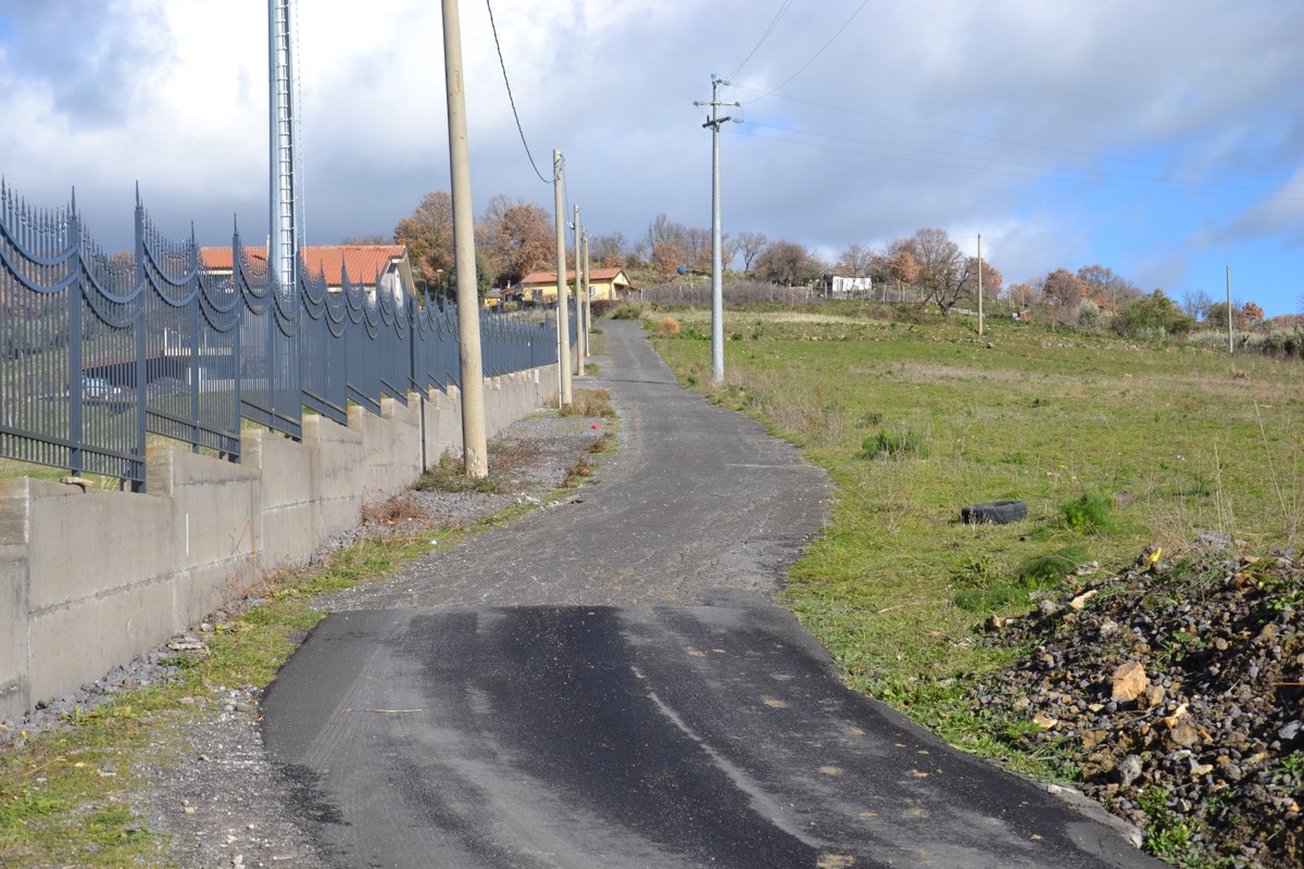 Manutenzione strada parco “Pizzo Filicia” — Stato di fatto